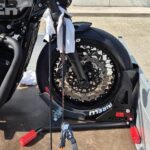 Transportanhänger mit Steadystand für Motorrad